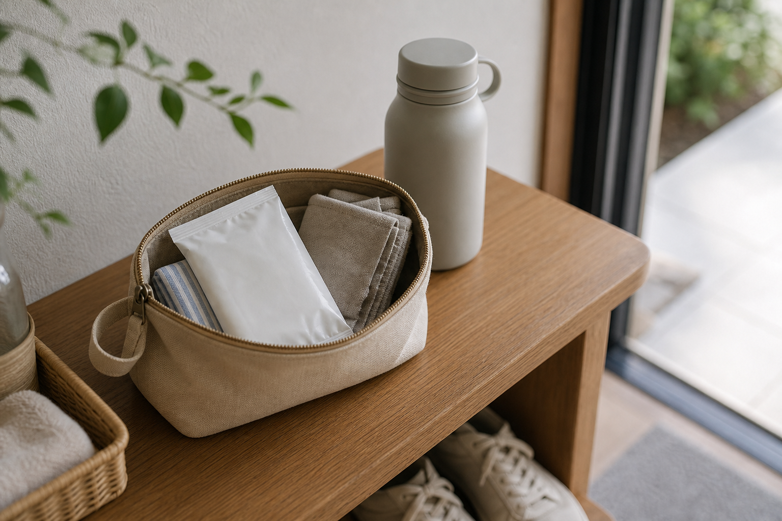汗拭きシートを週末に軽く見直す