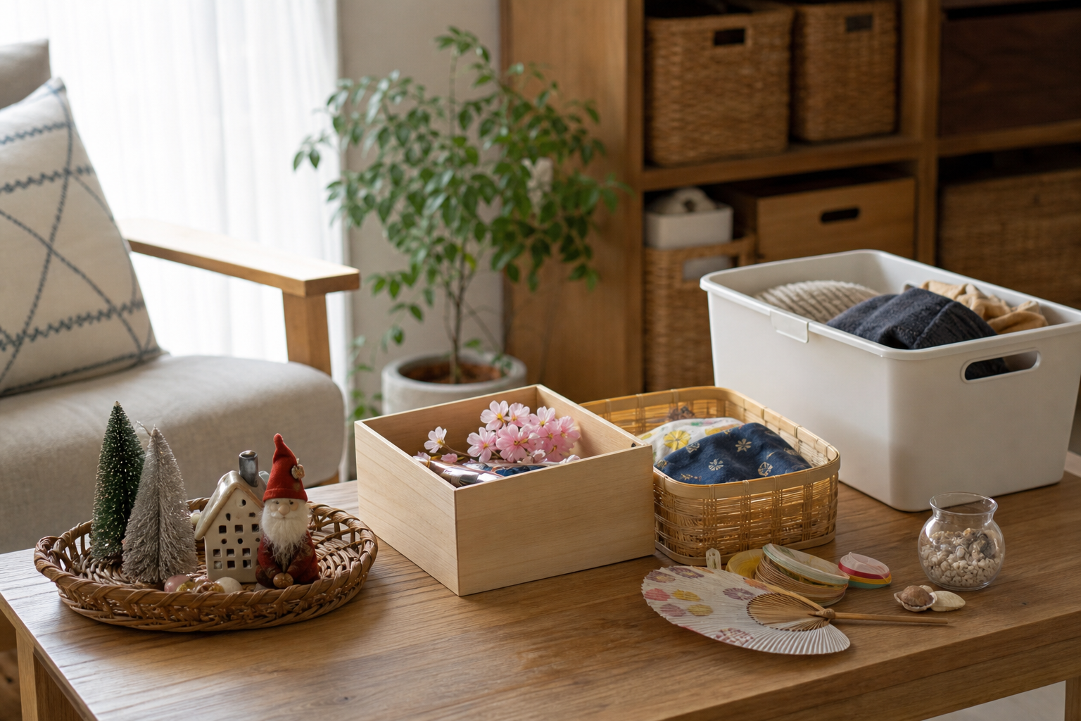 季節小物を出しっぱなしにしない