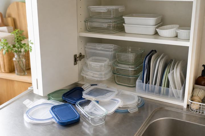 食品保存容器を増やしすぎない