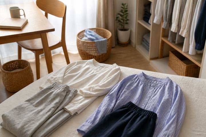 外出予定がない日の服選び