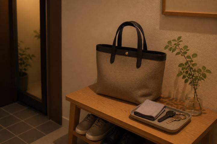 明日のバッグを使う前に迷わない