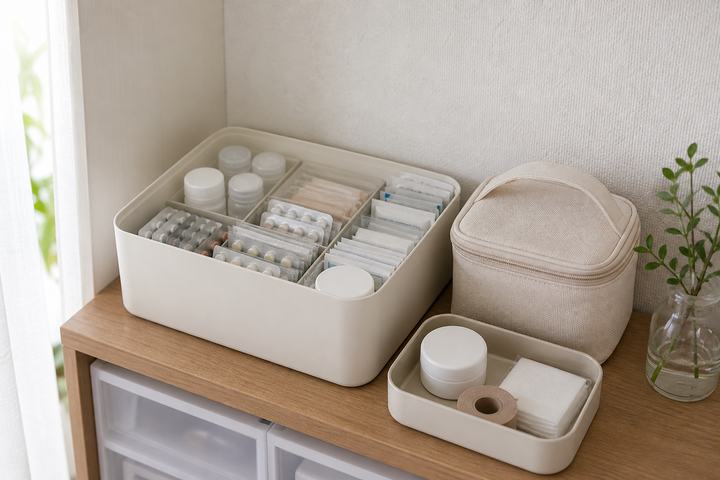 薬を月初に小さく整える