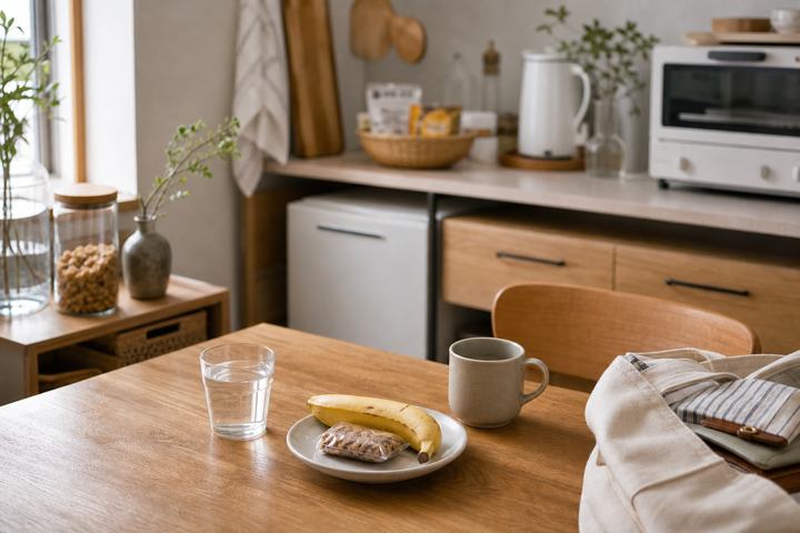 朝食を抜きがちな日の備え