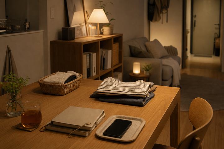 週半ばの疲れを増やさない夜