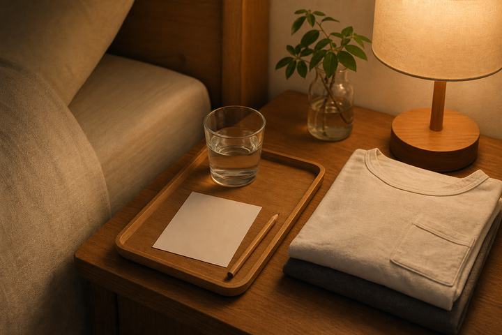 寝る前に明日の一歩を決める