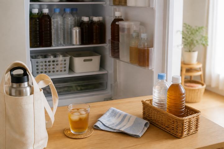 夏の冷たい飲み物を買いすぎない