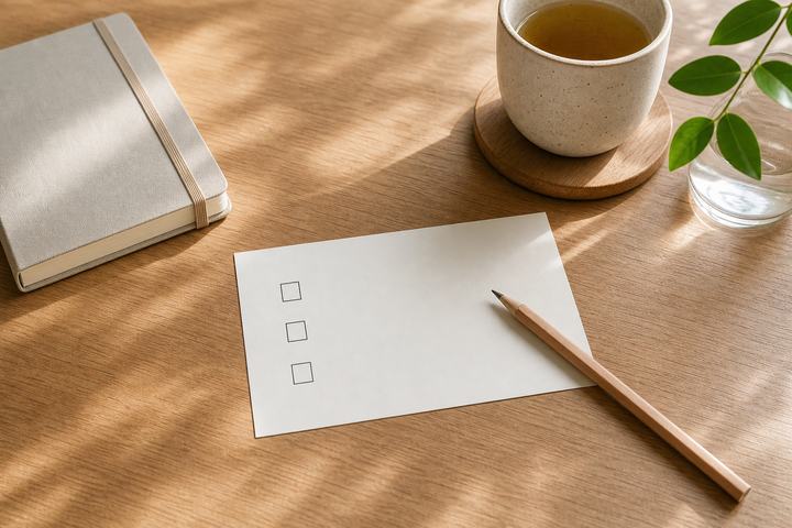 やることリストは3つだけ