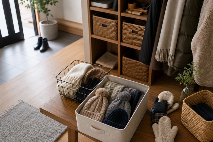 冬前の防寒小物チェック